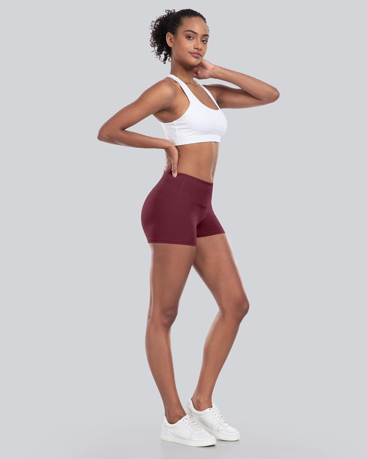 Elevate Your Workout with  High Waisted Spandex Biker Shorts - Soft, Stylish Yoga Shorts for the Perfect Booty!